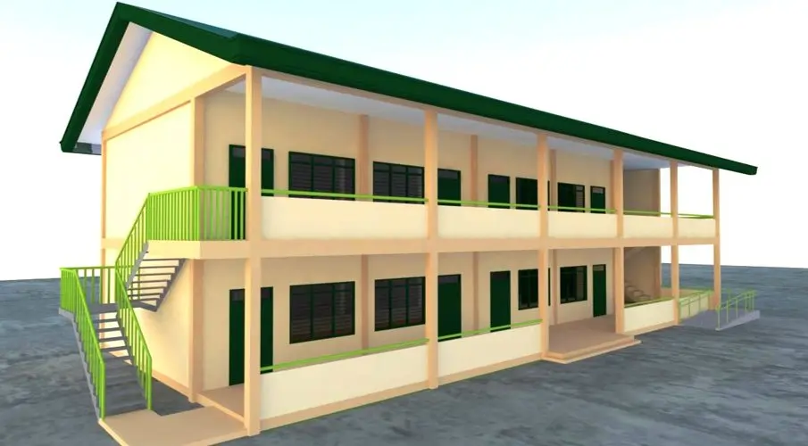 school building 2 storey
