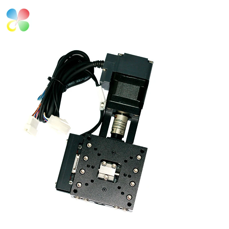 C&K High Precision T Axis Motorized Goniometer Stage Arc-angle Motion Control Tables Motorized Microscope Stage