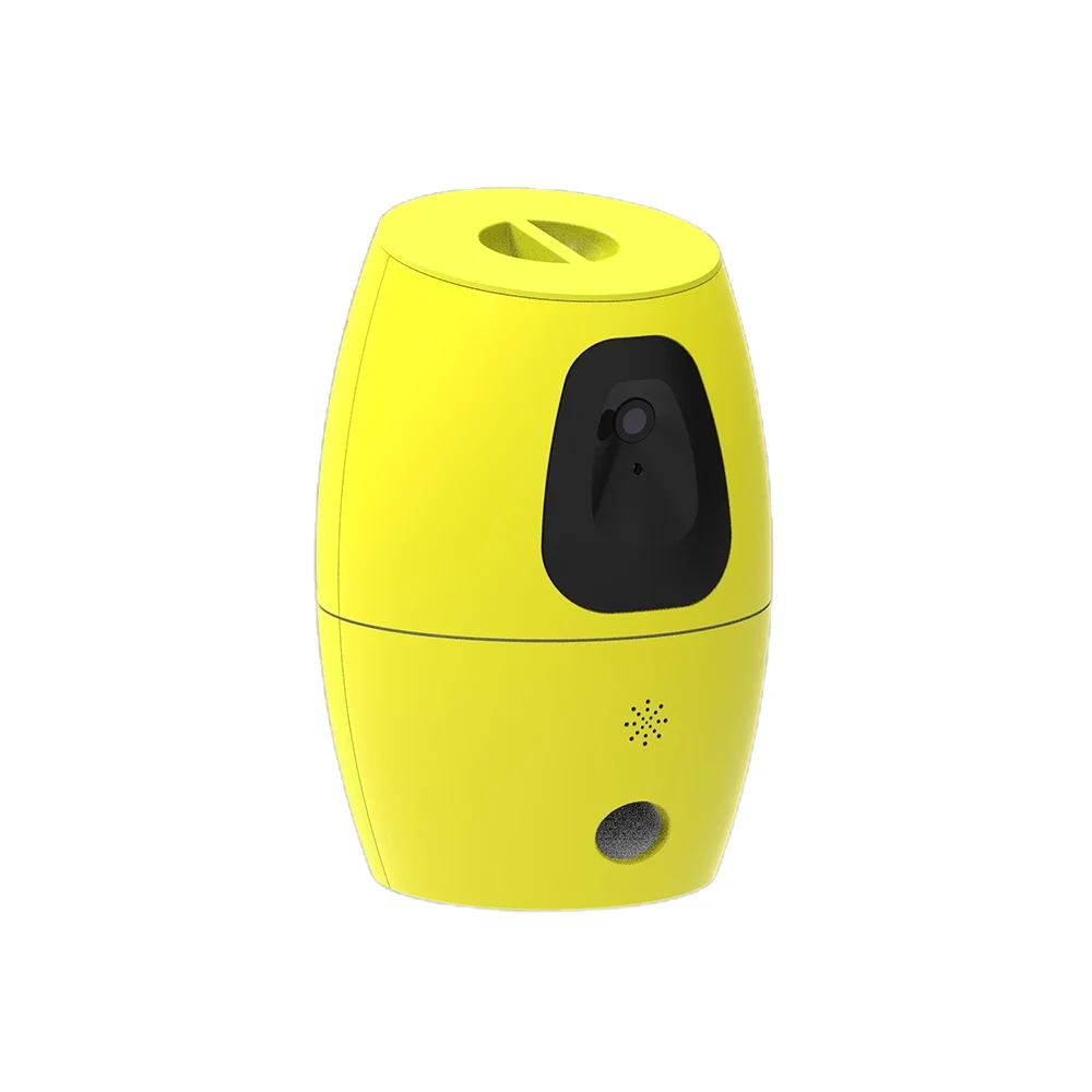 Pet Camera with Interactive Laser Game App Monitor WiFi Enabled 2-Way Audio Night Vision Sound Motion Alert Cat Auto Feeder