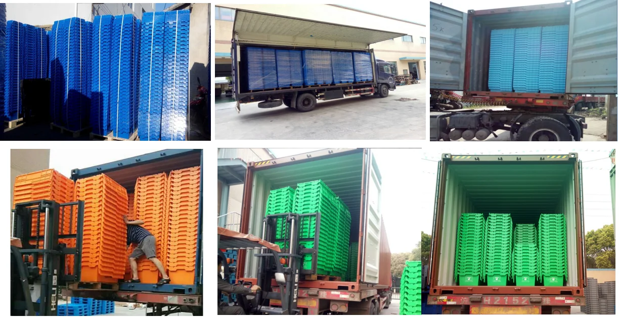 QS оптовая продажа высокое качество пластиковые ящики для хранения запасные части большие маленькие склада продажи