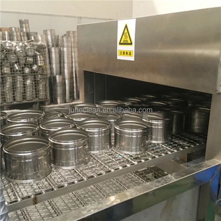 deep drawing lubricating grease in stainless steel barrels cleaning Conveyor water pump spray degreasjng machine parts washers