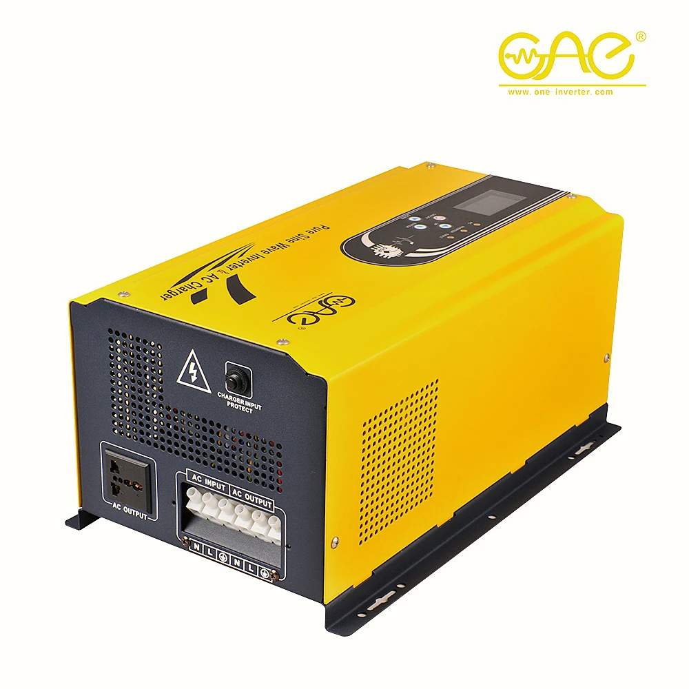 Top one solar inverter 12v 220v 5000w 10 kw off grid tie hybrid solar inverter