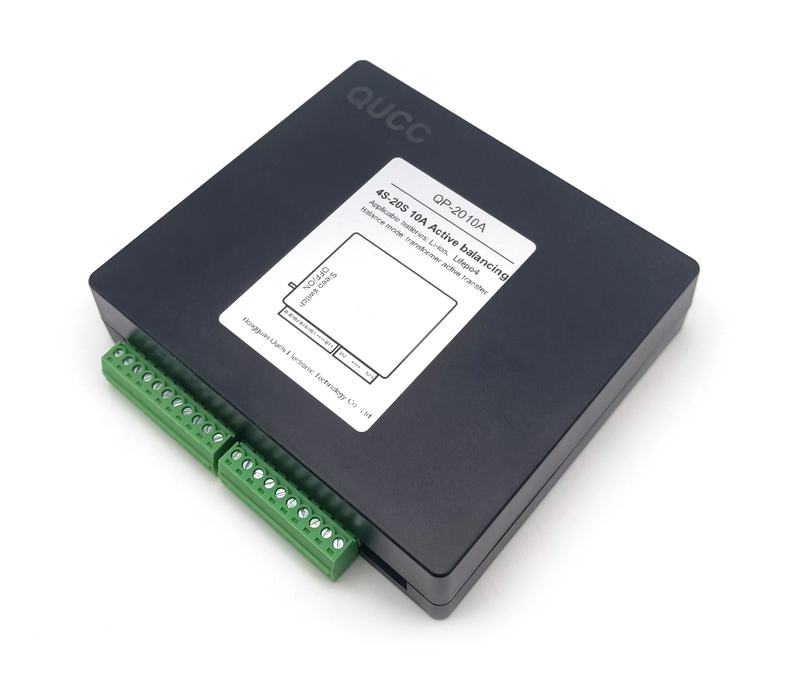 Qucc 10Amp 24S 20S 8S 12S 16S 13S Active balancing Li-ion LiFePO4  LFP 4S 8S BMS energy transfer Lithium battery energy balance