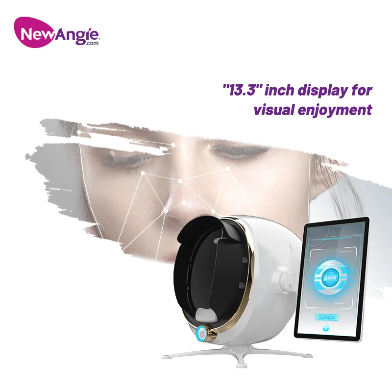3D High Pixel Magic Mirror Ai Face Skin Diagnostic Analyzer Face Scanner Face Camera