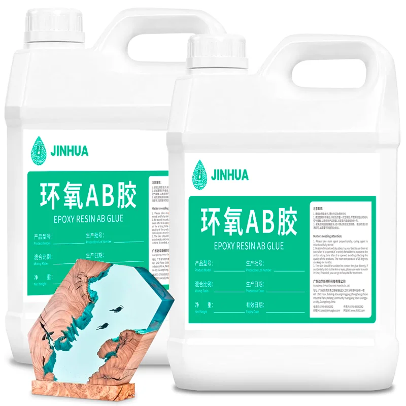 Crystal Clear Epoxy Resin Kit for Outdoor Use Clear Casting & Coating Resin for Art Craft & DIY Jewelry Making