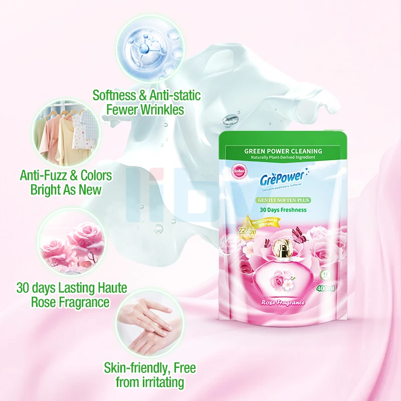 Liby Grepower Wholesale Clothes Washing Soap Good Smell Cleaning washing liquid Laundry Detergent for Household Fabric Softener