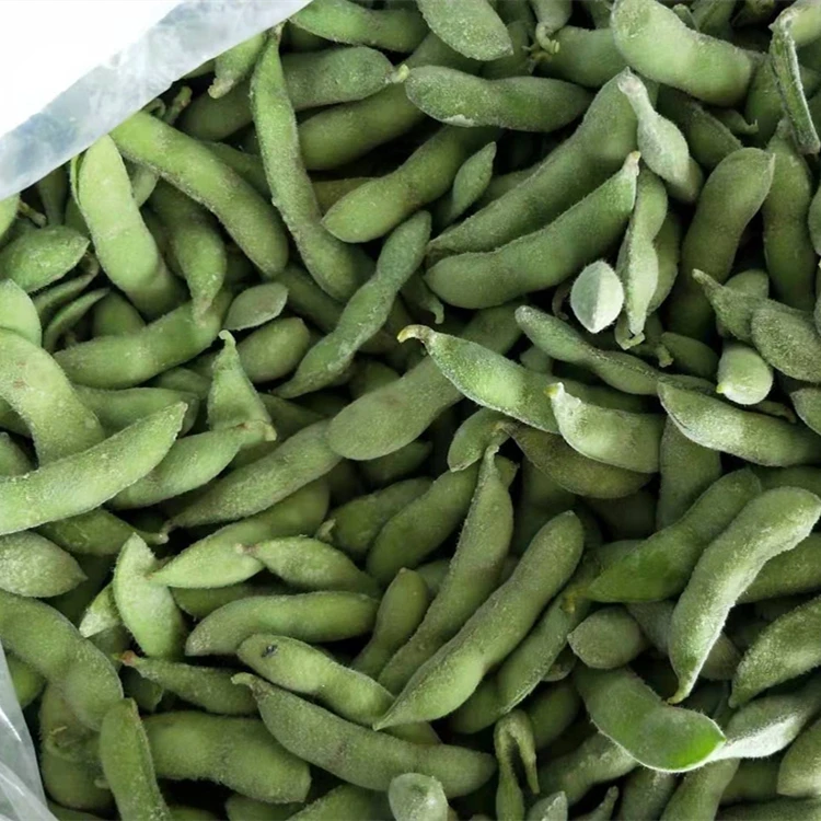 Замороженные зерна эдамама, обработка IQF