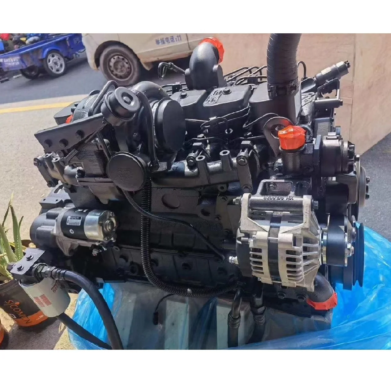 6BT5.9 CUMMINS Diesel Engine Assy for LiuGong 920 CLG920D Excavator Complete Engine Assembly 6BTAA5.9-C