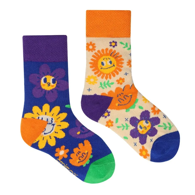 custom cute girl boy cotton socks colourful horse riding custom kids socks teen boy child tube socks