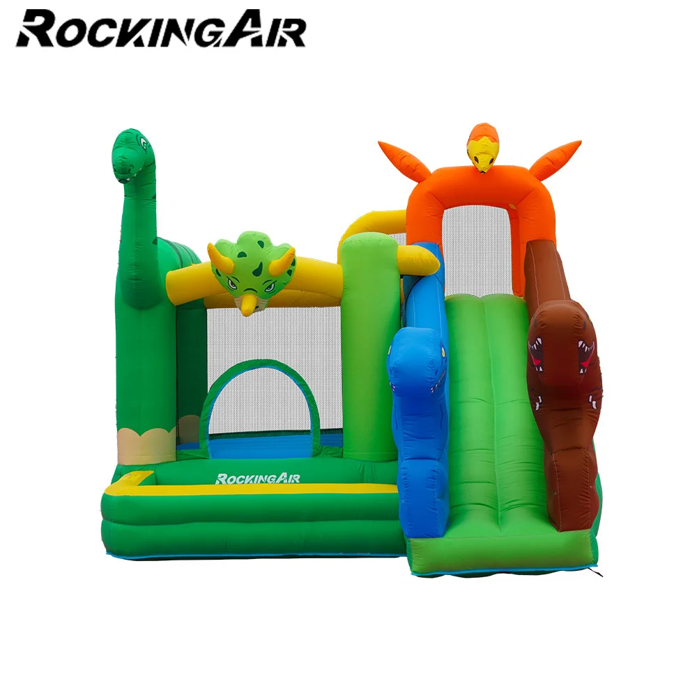 New Design Quality  Thicket Large Bounce House Slide Inflatable Ball Pool Jumping Castle Bouncing House For Children