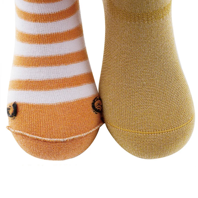 Kids Baby Custom Rubber Grips Yoga Socks Non Slip Anti Skid Pilates Ankle Grip Made Best Design Trampoline Socks