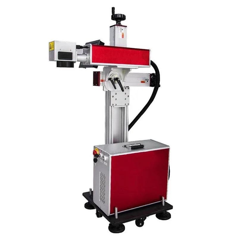 20W 30W 50W 100W Flying Fiber Laser Marking Machine