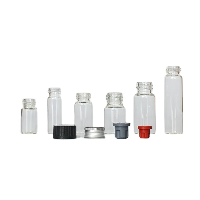 Empty 10ml Injection Clear Tubular Glass Vial with Plastic or Aluminum Cap