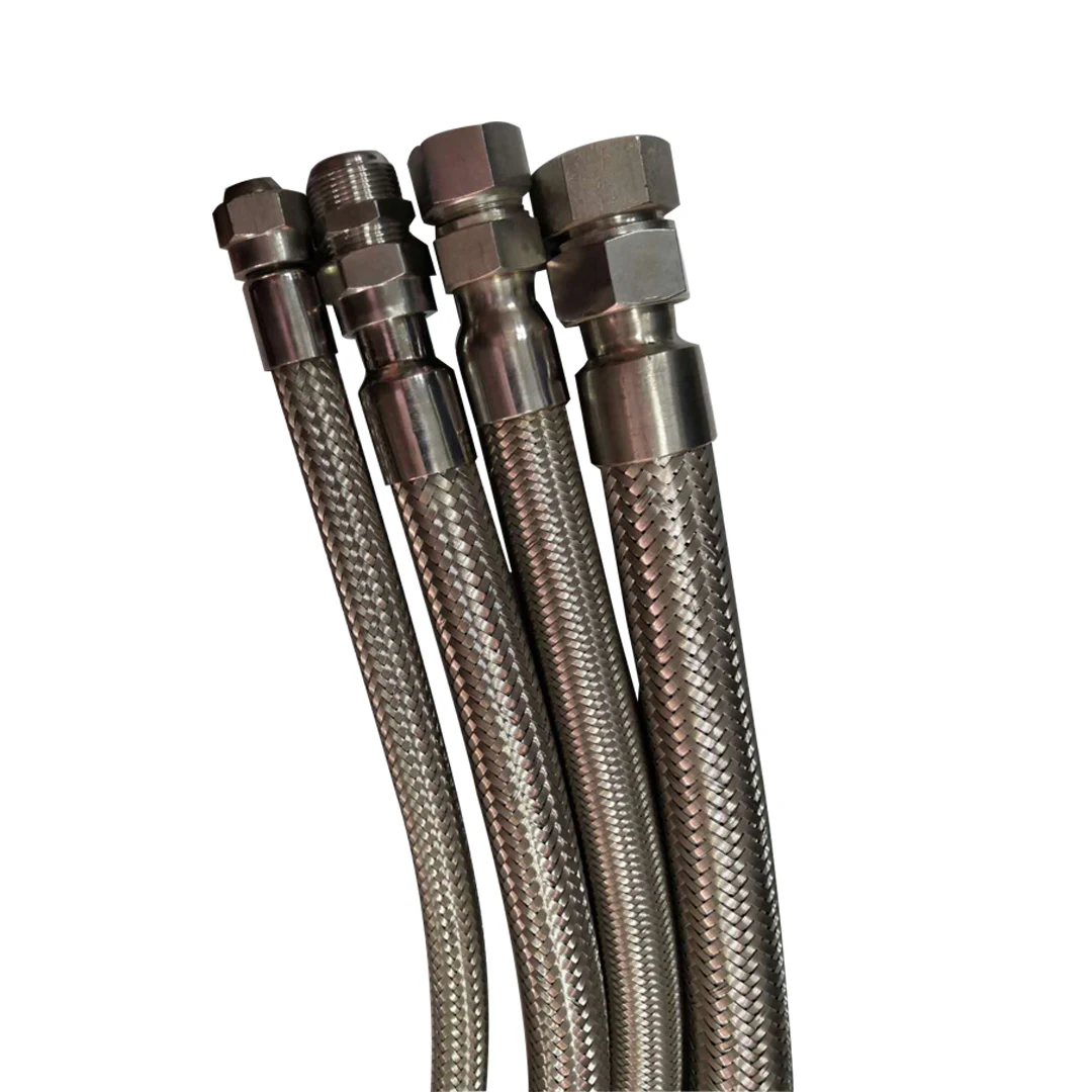 BNG gas station chemical space explosion proo stainless steel 304  braided hose flexible conduit