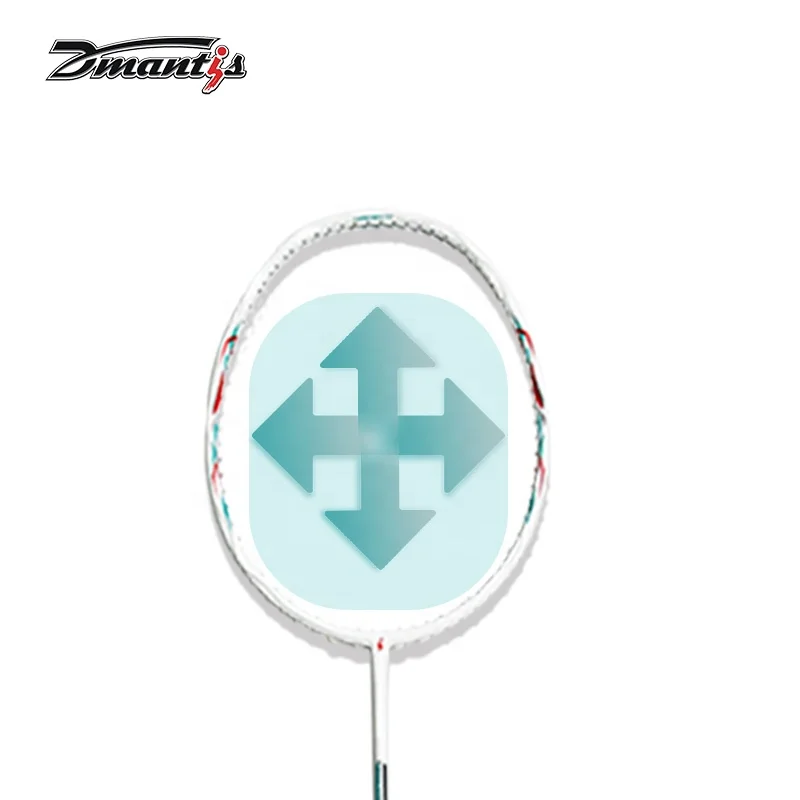Hot Selling High Quality Badminton Racket with Cover Bag Carbon Fiber 4U Badminton Racquet for Sale