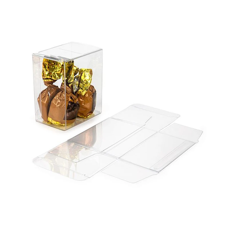 Customize Made Clear Folding Packaging PET PVC Box