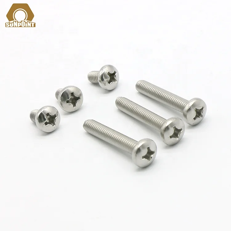 Sunpoint metal socket screw hex head alloy steel stainless 1mm micro screws 1mm torx small screw