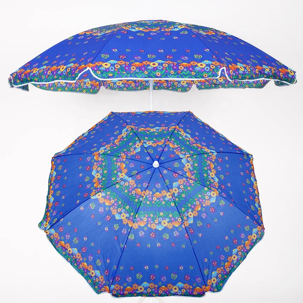 High Quality Customized Sun Umbrella Outdoor Ultraviolet-proof Potable  Parasol Beach Umbrella
