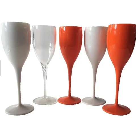 
Acrylic reusable plastic wine cup glasses for drink 