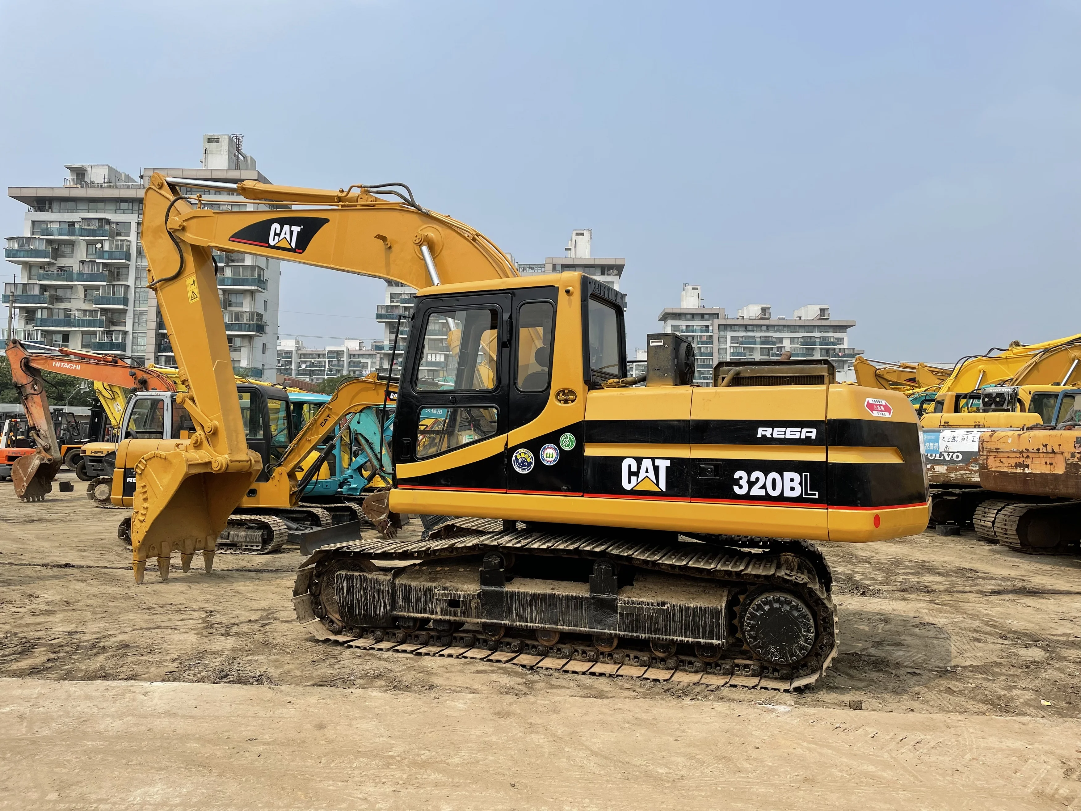 second hand Japanese original caterpillar caterpillar320BL caterpillar320b caterpillar320 CAT 320 20tons 20ton 20 ton excavator