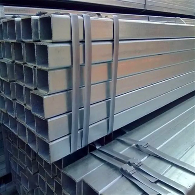 Galvanized Square Tubing With Holes Galvanized Steel Bo x Section Galvanized Steel Perforated Square Tube