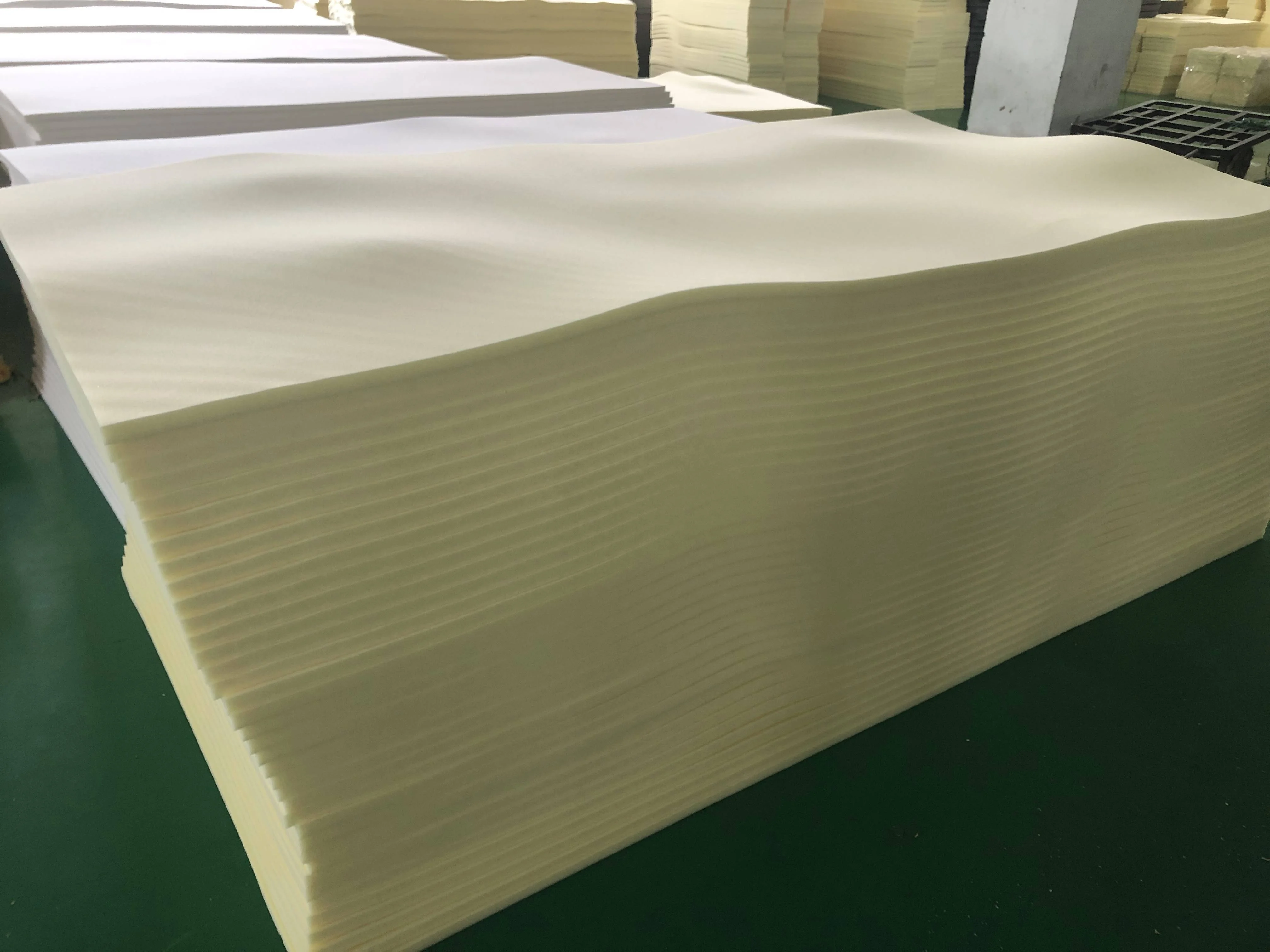 Durable high density furniture foam sofa seat cushion foshan factory manufacturing foam sheet and foam board for mattress making
