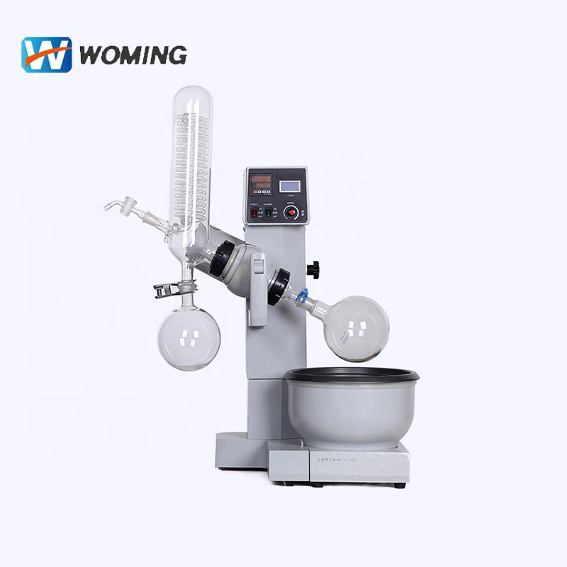 Woming New Design Energy Saving Multifunctional 1L stainless Steel Rotary Evaporator RE-2000