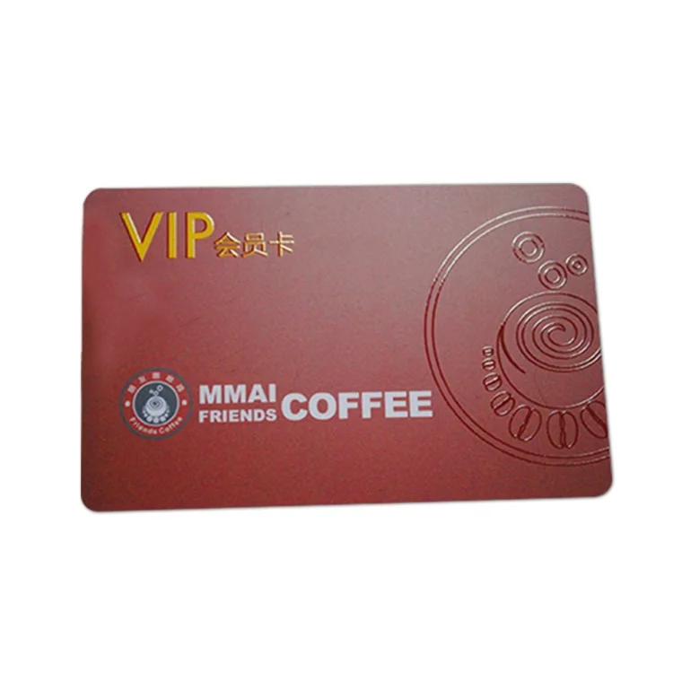 Standard Cr80 card size UV spot PVC gift card frosted finished CMYK printed plastic black spot uv card for promotion