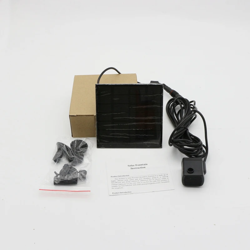 Garden Products Stone Fountain Mini Solar Water Pump for Landscaping water fountain pumps submersible outdoor