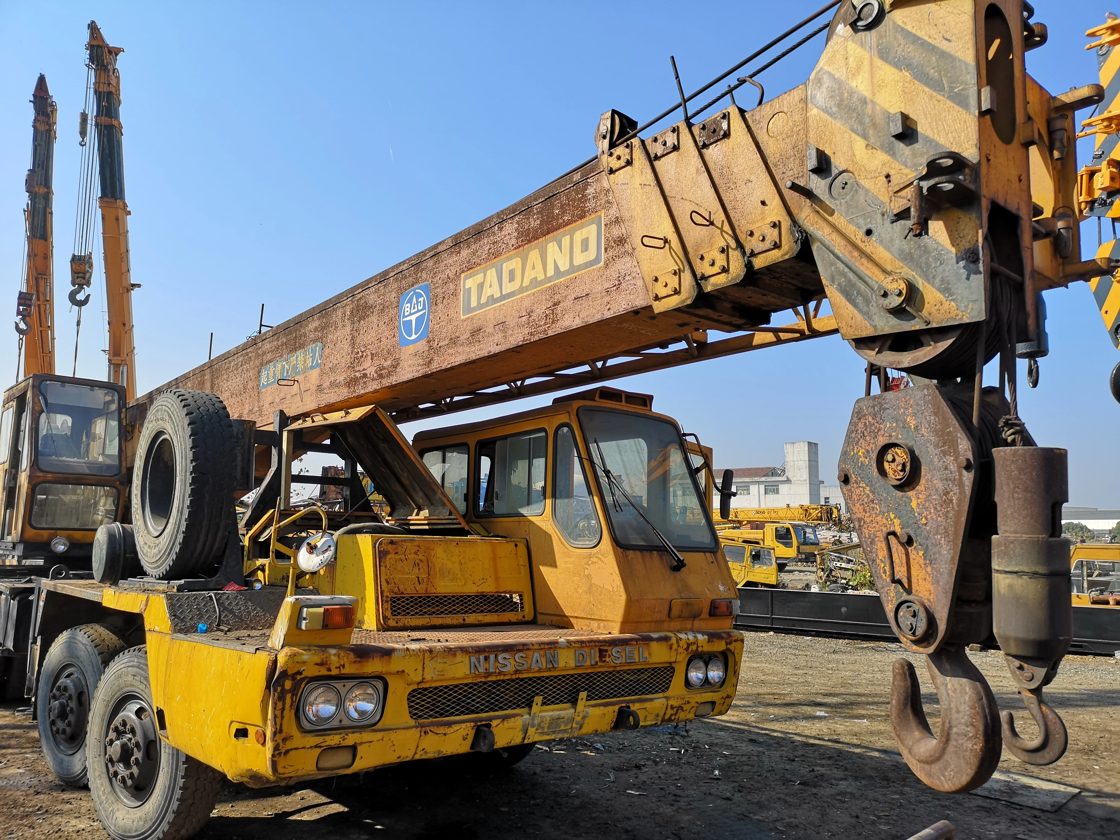 Б/у кран Tadano TG350M Япония б/у Грузовые Краны 35