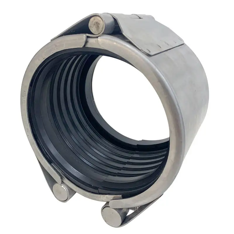 FCH Repair Gear Ring Flexible Ss304 Stainless Steel Plastic Water Pipe Joint Leakage Repair Clamp