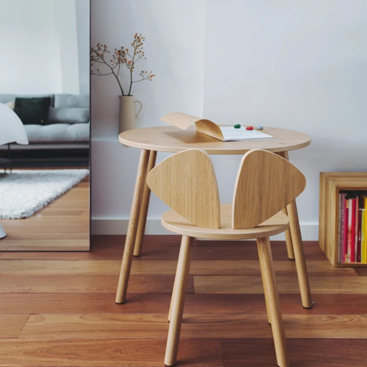 
Kids desk furniture bedroom study wood party activity play table chair set children 