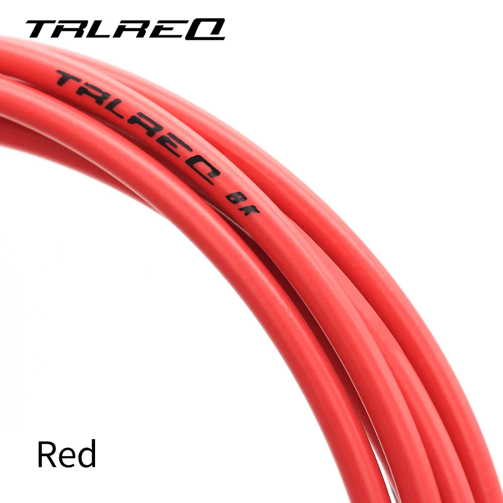 TRLREQ Shift Derailleur Wire For Bicycle Brake Cables & Shift Cable 4mm/5mm MTB Road Bike Brake Cable Line Pipe 50 meters in box