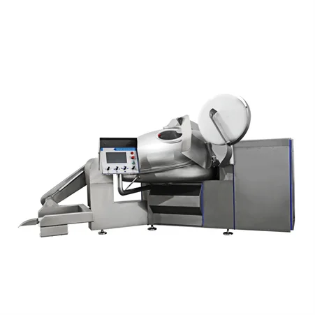 High Production Vacuum Bowl Cutter Stainless Steel Chicken Meat Cutting Machine For Food Factory