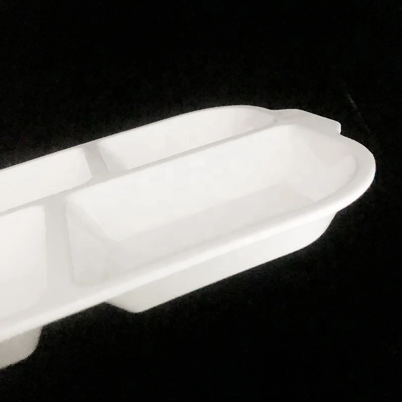 Restaurant Plastic Melamine Breakfast Rolling Serving Tray melamine tray