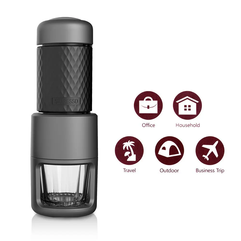 Red Dot Design Award Of  Mini Portable Espresso & Americano Coffee Machine For Outdoor Camping Hiking Travel Home