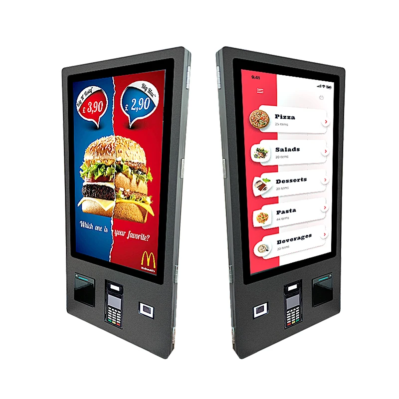 Commercial Display TV Vertical Double Sided Indoor Advertising LCD Display Screen Hanging Ceiling