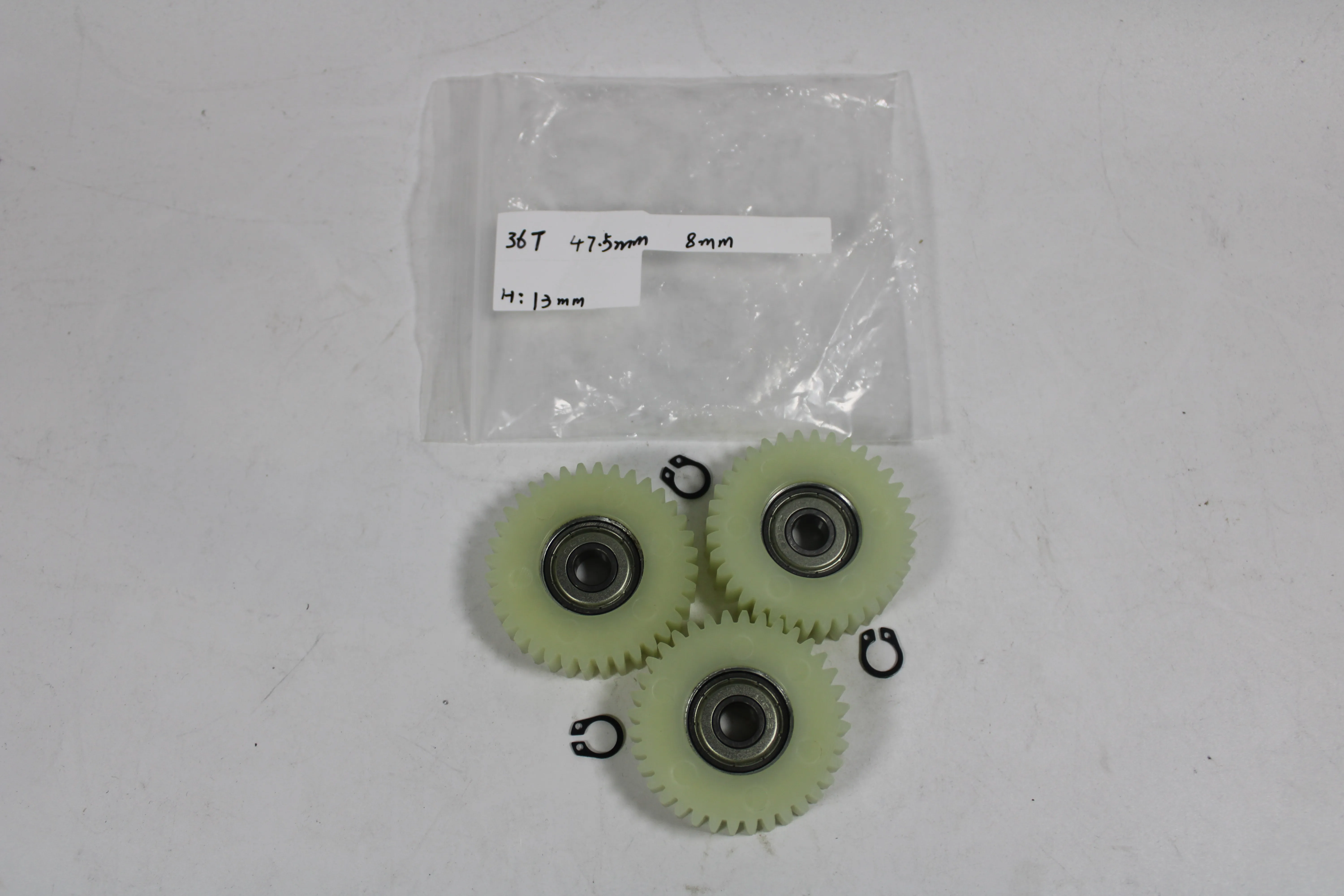 High quality Electric bicycle parts bearing gear set 36T for electric bike folding ebike Gear wheel parts