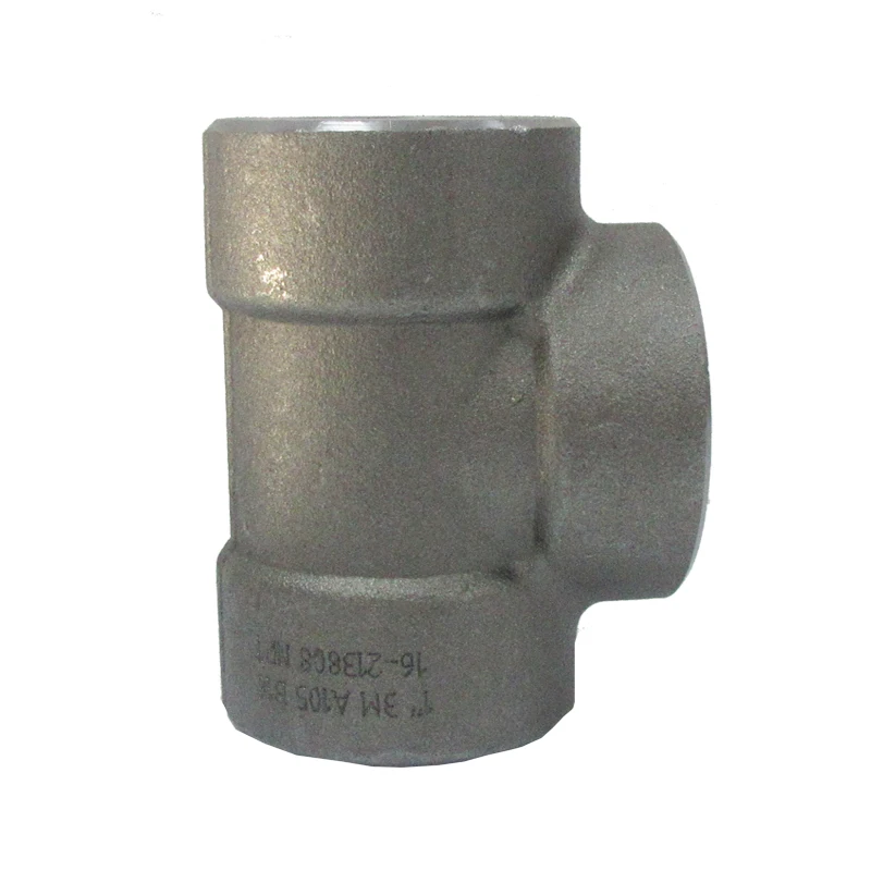 CS углеродистая сталь тройник трубы фитинг