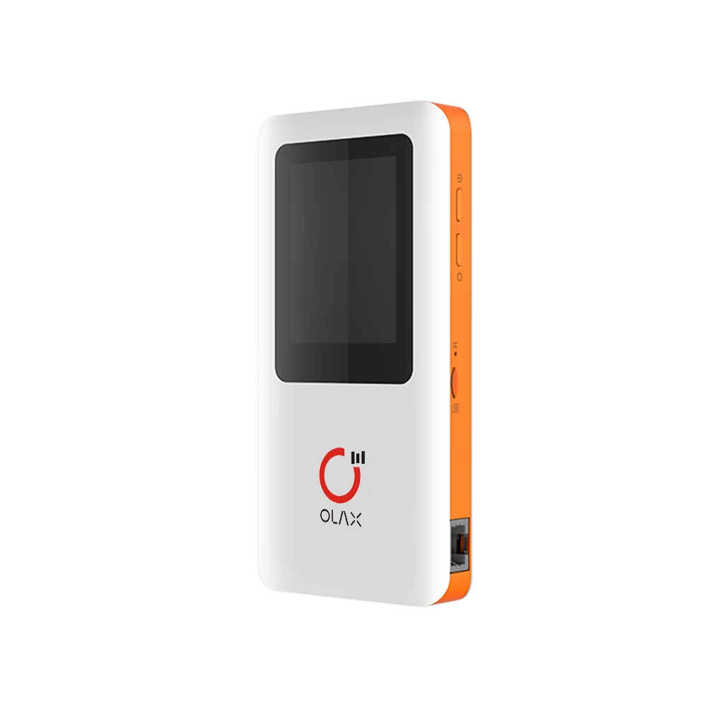OLAX MQ48 New arrival WIFI6 5G MIFIs 10000mah battery esim vsim wifi router supports 5G NR SA/NSA with sim card slot