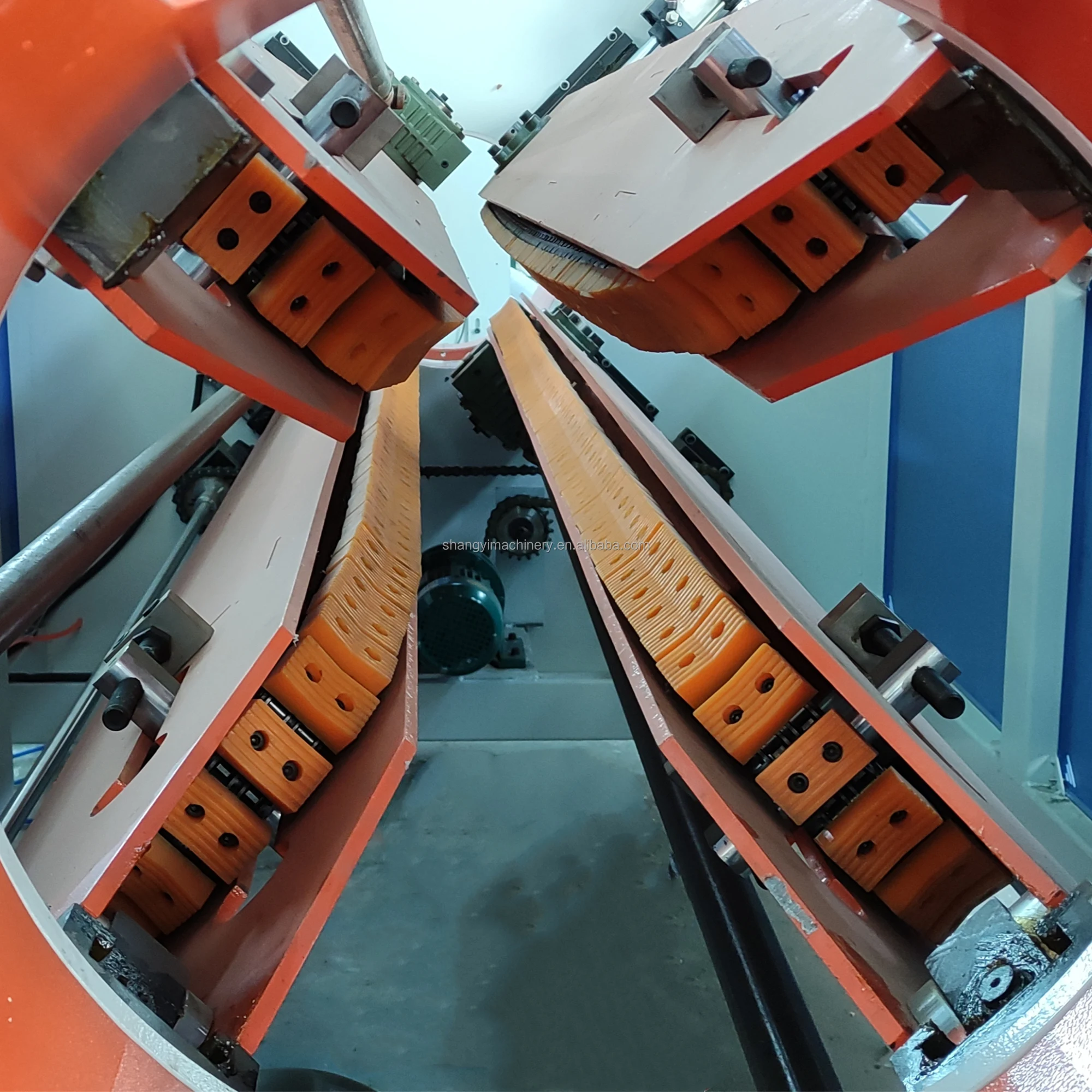 Twin PVC pipe extrusion machine line