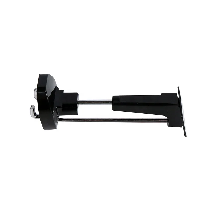 Пластиковые Крючки для демонстрации магазина на заказ, крючки для демонстрации в магазине безопасности с квадратной трубкой, металлические Висячие Крючки для супермаркетов и розничных дисплеев