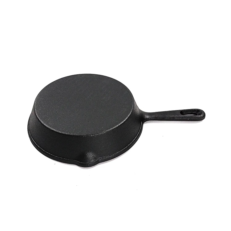 High Quality Nonstick black Pre-seasoned non stick  frying pan cast iron suitable for many kinds of stoves
