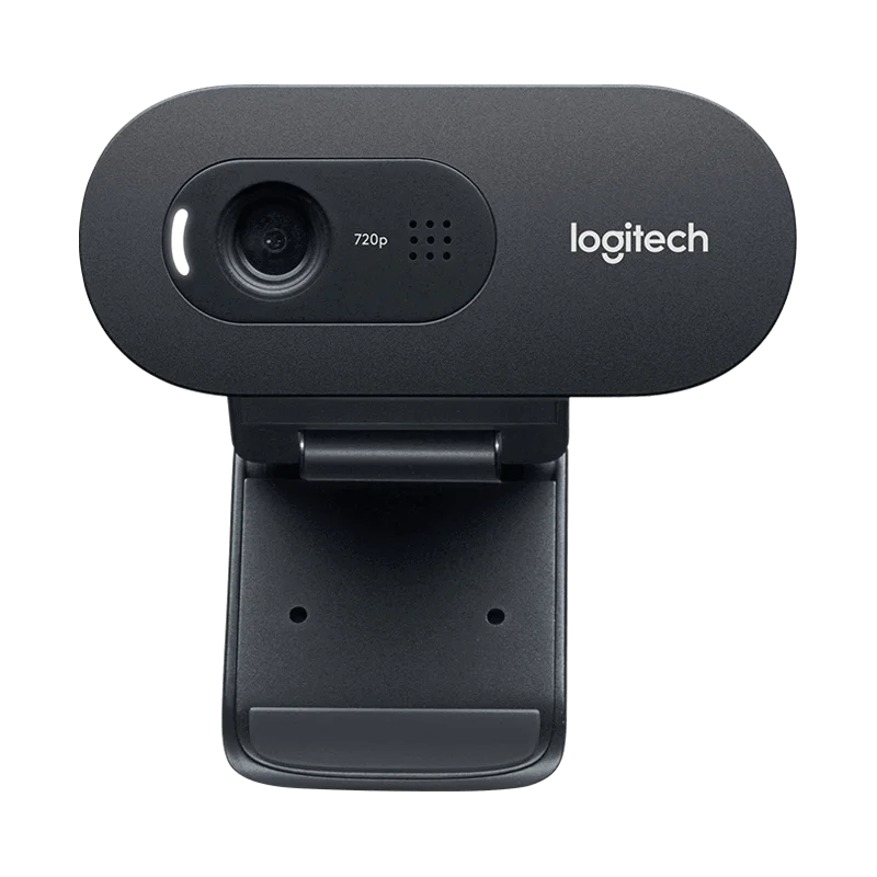 Logitech C270 HD Computer Webcam For Video Call Conference 720P Camera Built-in Microphone