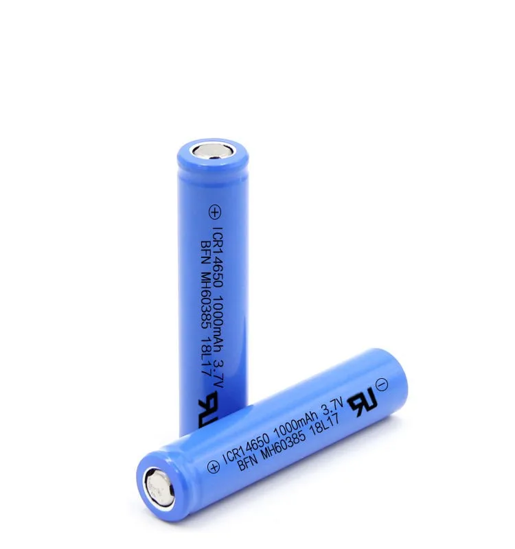Китайский производитель, цилиндрическая литий-ионная батарея 3,7 в 14650 для защиты окружающей среды