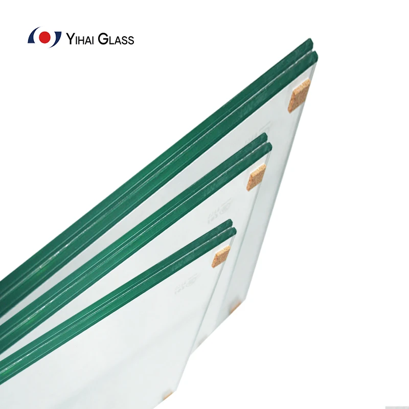 Building Glass Custom Clear Tinted Glass Tempered Laminated Glass For Building Window Railing