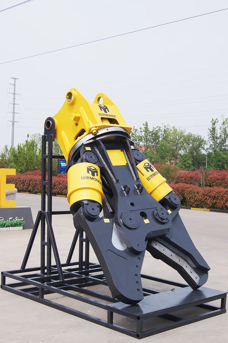 MONDE Hot Sale  Hydraulic Cutter Hydraulic Demolition Shear Scrap Metal Shear Excavator Shear