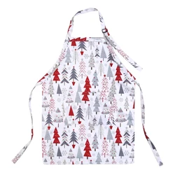 Fashion Canvas Kitchen Aprons for Woman Men Chef Work Apron Bar Shop Cafes Beauty Nails Studios Uniform for Grill Restaurant