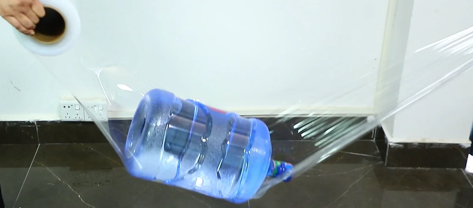 Заводская цена литой Lldpe термоусадочная пленка прозрачный поддон стрейч