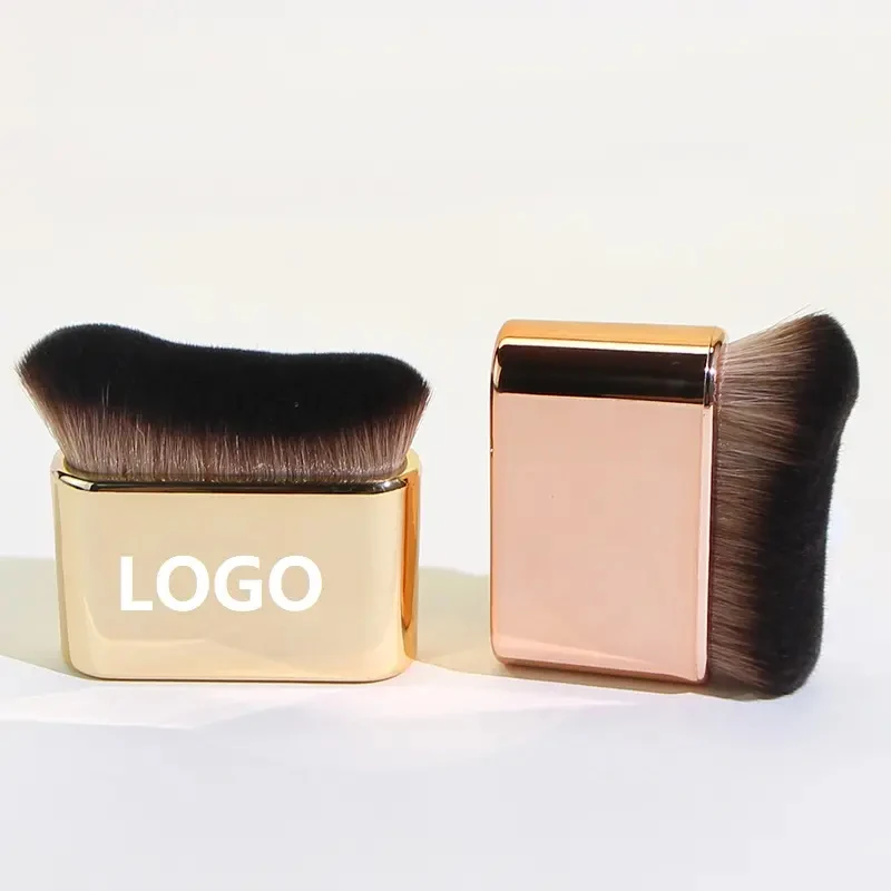 YRX Popular Common Best Selling Foundation Powder Custom Logo Makeup Brush Private Label Body Brush